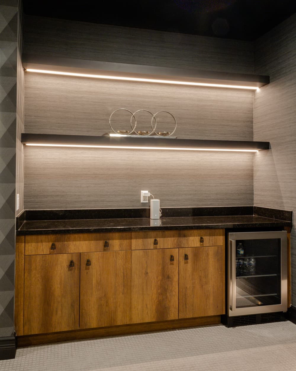 Wet Bar Wall Unit