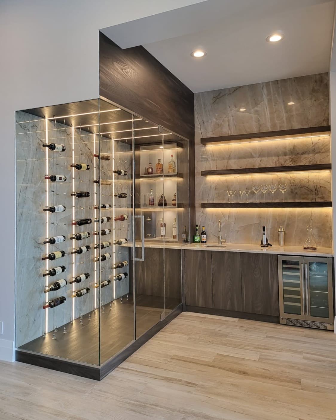 Wine Storage Wall